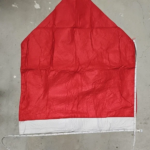 Nwt 6 Red and White Santa Chair Covers - Picture 2 of 5